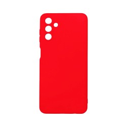 Silicone Case with Camera Shield for Samsung Galaxy A04s Red